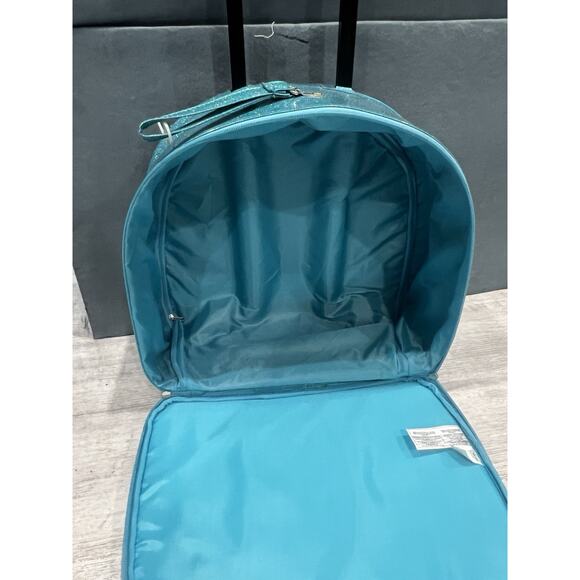 Disney store brave Marida Luggage Trolley Carry-On Sparkly Blue - Picture 5 of 10